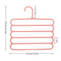 5 Layers Hair Claw Storage Rack Organizer Large Capacity Thickened Headband Holder Wall Hanging Hairpin Hanger Space For Women.