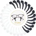 2/40pcs Silicone Ear Hook Anti-slip Glasses Leg Ear Sleeve Bracket Fastener Sunglasses Accessories Grip Anti-fall Eyewear Holder. 