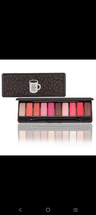 10 colour eye shades