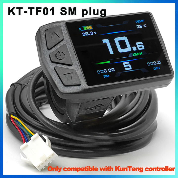 KT%20TF01U%20Display%20Suitable%20for%20KT%20Controller%20with%20USB%20Charging%20Port%20%2024V/36V/48V%20Electric%20Bicycle%20Color%20LCD%20TFT%20Display%20Ebike%20Par%20-%20Image%207