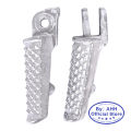 CVK 1Pair Aluminum Alloy Anti-Skid Black CNC Folding Foot Pegs Pedal Rest Front and Rear Footpegs Footrest For HONDA CBR600RR. 