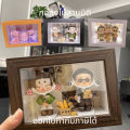3D wooden box display DIY figure doll Pop Mart photo frame home decor. 