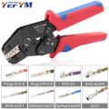 Crimping Tools For PH2.0/XH2.54/2.8/3.0/3.96/KF2510/JST Terminal SN-2549S 0.08-1.0mm²/AWG28-18  Wire Ratcheting Pliers YEFYM. 
