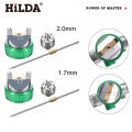 HILDA HVLP Spray Gun 1.4/1.7/2.0/2.5mm Steel Nozzle Gravity Spray Gun DIY Spray Paint Kit Home Car Paint Spray Gun Tools. 