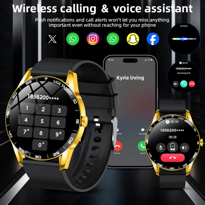 LIGE%20Smart%20Watch%20Sports%20Fitness%20Tracker%20Sleep%20Health%20Monitor%20Bluetooth%20Call%20Weather%20AI%20Voice%20Waterproof%20Luxury%20Men's%20Smartwatch%20-%20Image%203