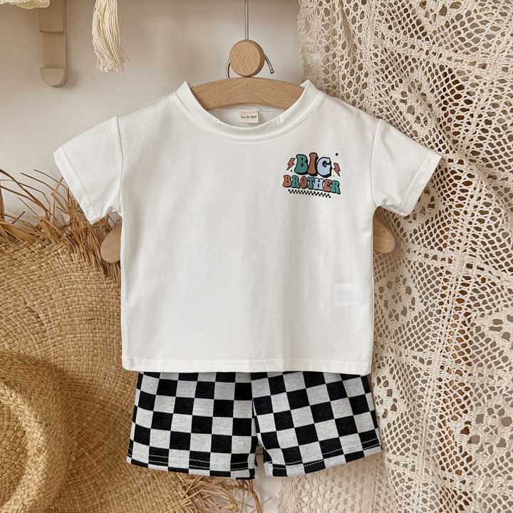 Summer%20Toddler%20Boys%20Girls%20Cotton%20Short%20Sleeve%20Top+Shorts%20Set%20Baby%20Boys%20Shortsleeve%20Printing%20Tee%20Outfits%20Sets%20Kids%20Clothes%20-%20Image%203
