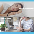 Smart Watch for Ladies 1.4 Inch Full Touch Screen Heart Rate Sleep Monitoring IP67 Waterproof Women Sports Fitness Smartwatch.
