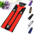 New Men Suspenders High Elastic Adjustable 3 Strong Clips Suspender Heavy Duty W Trousers Braces Pants Holder Wedding Wear.