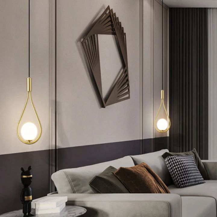 Copper%20Indoor%20LED%20Pendant%20Lamps%20with%207w%20G9%20Light%20Bulb%20for%20Bedroom%20LED%20Chandelier%20Lights%20Fixtures%20Hanging%20Lighting%20for%20Corridor%20-%20Image%203