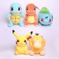 20-25CM Pokemon Pikachu Plush Doll Toy Anime Kawaii Squirtle Charmander Bulbasaur Stuffed Toys Cartoon Children Birthday . 