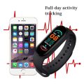 Smart Bracelet Multi-Function Heart Rate Blood Pressure Monitor Step Music Sleep Monitoring M6 Smart Fitness Sports Watch. 