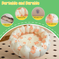 Baby PVC Inflatable Swimming Pool Portable Toy Toddler Blow Up Round Padding Pool Kid Fun Outdoor Play Sand/Water Fishing Toys.