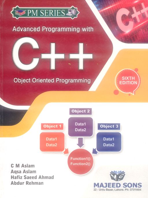 Advanced Programming with C++ Objective Oriented Programming 6th ...