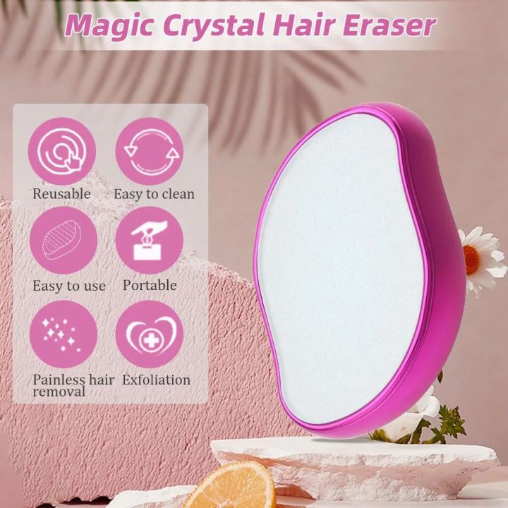 Crystal%20Painless%20Hair%20Eraser,Crystal%20Hair%20Eraser%20for%20Women%20&%20Men,%20Magic%20Crystal%20Hair%20Remover%20Painless%20Exfoliation%20Hair%20Removal%20Tools,%20Reusable%20Crystal%20Hair%20Removal%20Eraser%20for%20Back%20Arms%20Legs,%20-%20Image%203