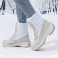 Snow Boots for Women Platform Shoes Boots Plush Keep Warm Women's Thigh High Boots Winter Ankle Boots Comfortable Walking Shoes. 