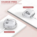 2024 Transparent lock with cleaning kit Case for samsung galaxy buds 3/galaxy buds3 pro for Galaxy Buds 3 3Pro Charging Cases. 