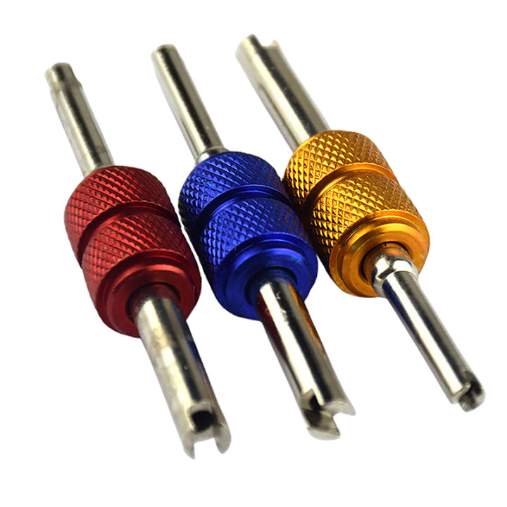New Universal Aluminum Alloy Tire Valve Core Stems Remover Screwdriver Tool Dual Use Car Accessories Tire Remover