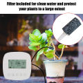With Solar Panel WiFi Tuya Micro-drip Irrigation Controller Intelligent Automatic Water Timer Digital Watering Irrigation Timer. 