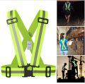 High visibility neon reflective Safety vest for Construction work, Industry, Garments, Fire service, and Cyclist. 