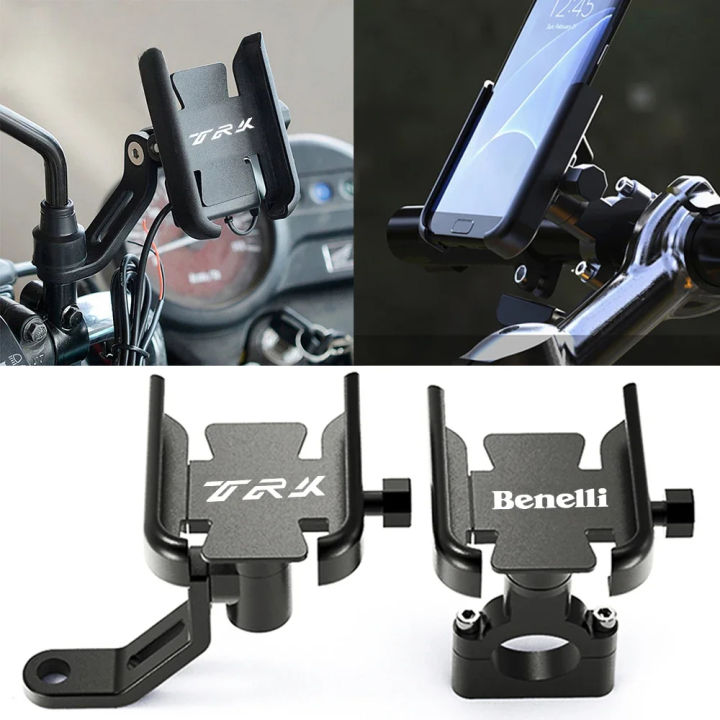 Motorcycle Handle Mobile Phone Holder  Stand Bracket For Benelli 902S TRK 502 502X 552 702 TNT 125 300 600 600i Leoncino 800
