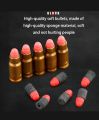 Airsoft Machine For Kids White Black | Glock Soft Bullet Toy Gun Shell Ejection Foam Darts Blaster Pistol Manual Airsoft Gun With Silencer For Kid Adult. 