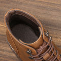 Men's Classical Leather Ankle Boots Comfortable Spring Fashion Men boots. 