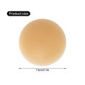 1Pack Non-allergic Bra Liner Nipple Covers for Women–Reusable Silicone No-Show Inserts, Comfortable Strapless Bra Invisible Bra.