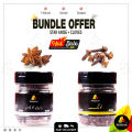 Bundle Pack of 2 - Premium Star Anise (Badiyan) & Cloves (Long) - 100% Organic Whole Spices for Cooking, Tea & Masala - Natural Aromatic Spices Discount Pack. 