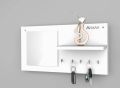 Droopy Wall Hanging Key Holder with Mirror & Shelf by Antique house. 