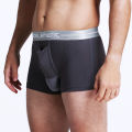 Bullet Separation Underwear Men's Ventilated and Breathable Summer Dry Underwear Ice Silk Pouch Ice Health Boxer Briefs under wear for men. 