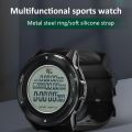 Digital Sport Stopwatch Multifunction Soccer Referee Timer Chronometer LCD Backlight 100 Group Memory Profession Athletic Watch.