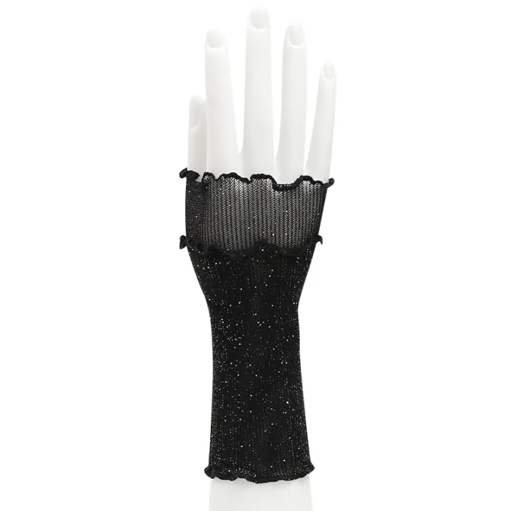 Women%20Hand%20Sleeve%20Wrist%20Cuffs%20Ruffled%20Floral%20Black%20Lace%20Elastic%20Bracelet%20Elegant%20Girls%20Wrist%20Gloves%20Thin%20and%20Breathable%20Decorate%20-%20Image%206