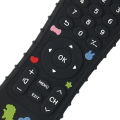 1PC Silicone Baby Toys TV Remote Control Shape Teether Toy BPA Free Silicone Teething Chewing Toy Sensory Baby Accessories. 