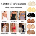 Double-Sided Stickys Bra Inserts Comfort Soft Full Coverage Bra Pads Inserts Instants Lift Reusable Breast Push Up Pads.