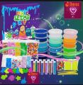 Jumbo Slime Activity Kit – 24 Slime Cups + 12 Glitter Bottles + 10 Orbeez Animals & 500 Orbeez Balls + 3 Clay Mitti Pieces + 10 Ice-Cream Sticks + 50 Water Balloons + 3 Foam Clay | China Matti DIY Craft & Sensory Play Set for Kids (Box Not Included) 4). 