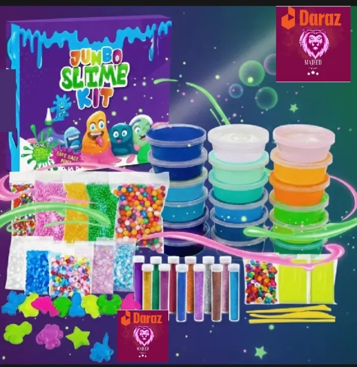 Jumbo%20Slime%20Activity%20Kit%20%E2%80%93%2024%20Slime%20Cups%20+%2012%20Glitter%20Bottles%20+%2010%20Orbeez%20Animals%20&%20500%20Orbeez%20Balls%20+%203%20Clay%20Mitti%20Pieces%20+%2010%20Ice-Cream%20Sticks%20+%2050%20Water%20Balloons%20+%203%20Foam%20Clay%20%7C%20China%20Matti%20DIY%20Craft%20&%20Sensory%20Play%20Set%20for%20Kids%20(Box%20Not%20Included)%204)%20-%20Image%203