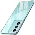 Vivo Y100 5G_ 4G Bumper Transparent Back Cover Soft TPU Shock Proof Drop Protective Crystal Clear Case (Imported Transparent). 
