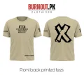 BURNOUT.PK NEW TRENDY SUMMER COLLECTION HALF SLEEVE PRINTED TEES FOR MENS AND WOMENS. 