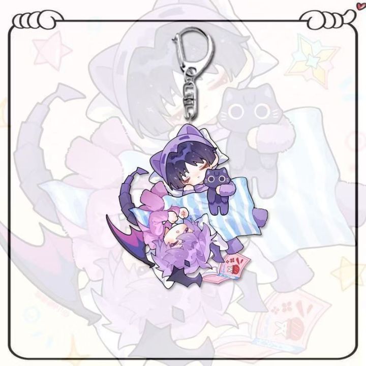 Game%20Genshin%20Impact%20Durin%20Balladeer%20Wanderer%20Cosplay%20Keychain%20Kawaii%20Acrylic%20Keyring%20Backpack%20Pendant%20Decoration%20Accessories%20-%20Image%202