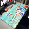 Anime Mouse Pad Kawaii Girl Keyboard Pad Mousepad Hololive Usada Pekora Office Cartoon Mouse Mat Gamer Computer  Desk Mat. 