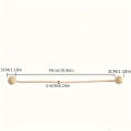 2pcs Magnetic Curtain Tiebacks, Earphone Design Curtain Holdbacks,Bathroom Shower Curtain Accessories,Home Decor Curtain Buckles.