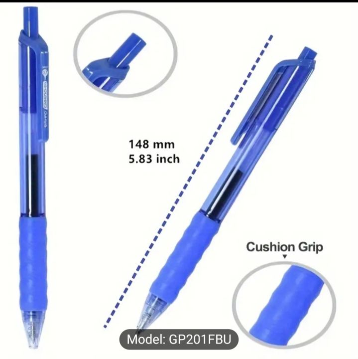AIHAO Gel Pen 0.7 mm fine point , perfect for exams. Fastest and smoothest pen.