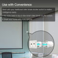 WiFi Mini Smart Curtain Switch Module Roller Blinds Shutter Motor Smart Life Tuya APP Remote Control Work with Alexa  Home. 