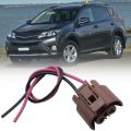 2x 90980-11659 For Lexus Toyota Auris Headlight Bulb Socket HIR2 Wiring Connector Plug Adapter 9006 9012 HB4 9005 OE# 9098011659. 