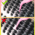 192PCS Faux Mink Lash Clusters – D Durl Long Individual Eyelashes, Soft & Natural Look, Mixed Lengths for DIY Eyelash Extensions. 
