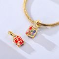 New In 925 Silver Charms Beads Cross Devil's Eye Puppy Bow Charms Pendant Fit Original Bracelet Women Jewelry DIY.