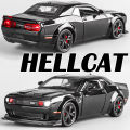 1:32 Hellcat Tomahawk Model Toy Supercars Alloy Diecast Sound Light Doors Opened Pull Back Simulation Sports Car Toys for Kids. 