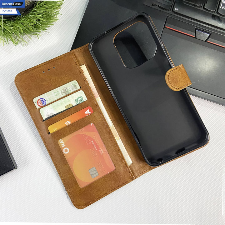 Xiaomi%20Redmi%20A2%20Plus%20Flip%20Book%20Cover%20-%20Black%20-%20Decent%20Leather%20Wallet%20Flip%20Book%20Cover%20With%20Card%20Holder%20and%20Cash%20-%20Image%204