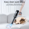 Vacuum Cleaner Strong Suction Cordless Cleaning Machine Robot Home Appliance Car Accessories Powerful Portable Cleaner for Car. 