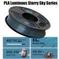 Glow In The Dark Filament PLA 1.75mm 1kg 500g 250g 3D Printer Material Luminous PLA Filament Starry Sky Blue Green High Speed.